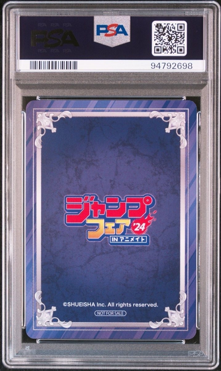 PSA 10 JoJo's Bizarre Adventure Jump Fair 2024 in Animate Selection Character Card by TCGDON on MYNTED