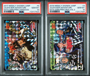 PSA 10 - Jojo's Bizzare Adventure - Shonen Jump 50th Anniversary Premium Collection Carddass (2 Slabs Bundle) by TCGDON on MYNTED