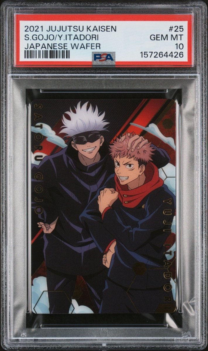PSA 10 - Jujutsu Kaisen (JJK) - Gojo and Itadori - Japanese Wafer - SP by TCGDON on MYNTED
