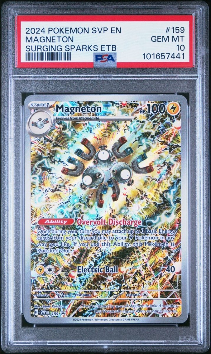 PSA 10 Magneton Scarlet & Violet Promo Promo 159 by PokeSource on MYNTED