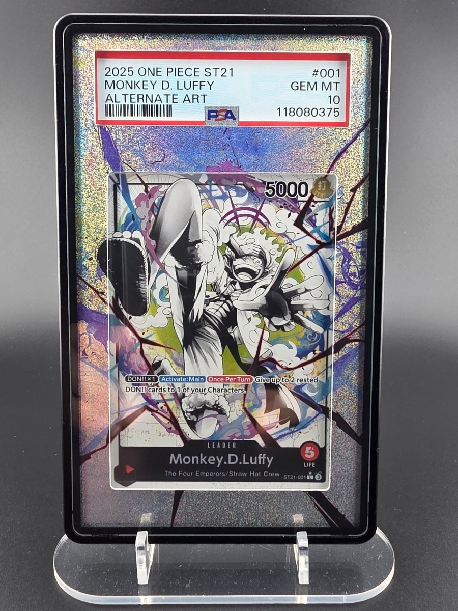 PSA 10 | Monkey.D.Luffy | Parallel | ST21 - 001 | WITH EXTENDED ART by Gem Mint Unc on MYNTED