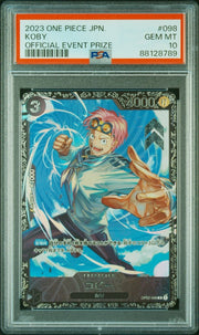 PSA 10 - One Piece - Koby - Official Event Prize by TCGDON on MYNTED