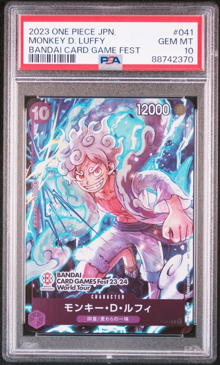 PSA 10 One Piece Monkey D Luffy - Bandai Card Game Fest by TCGDON on MYNTED