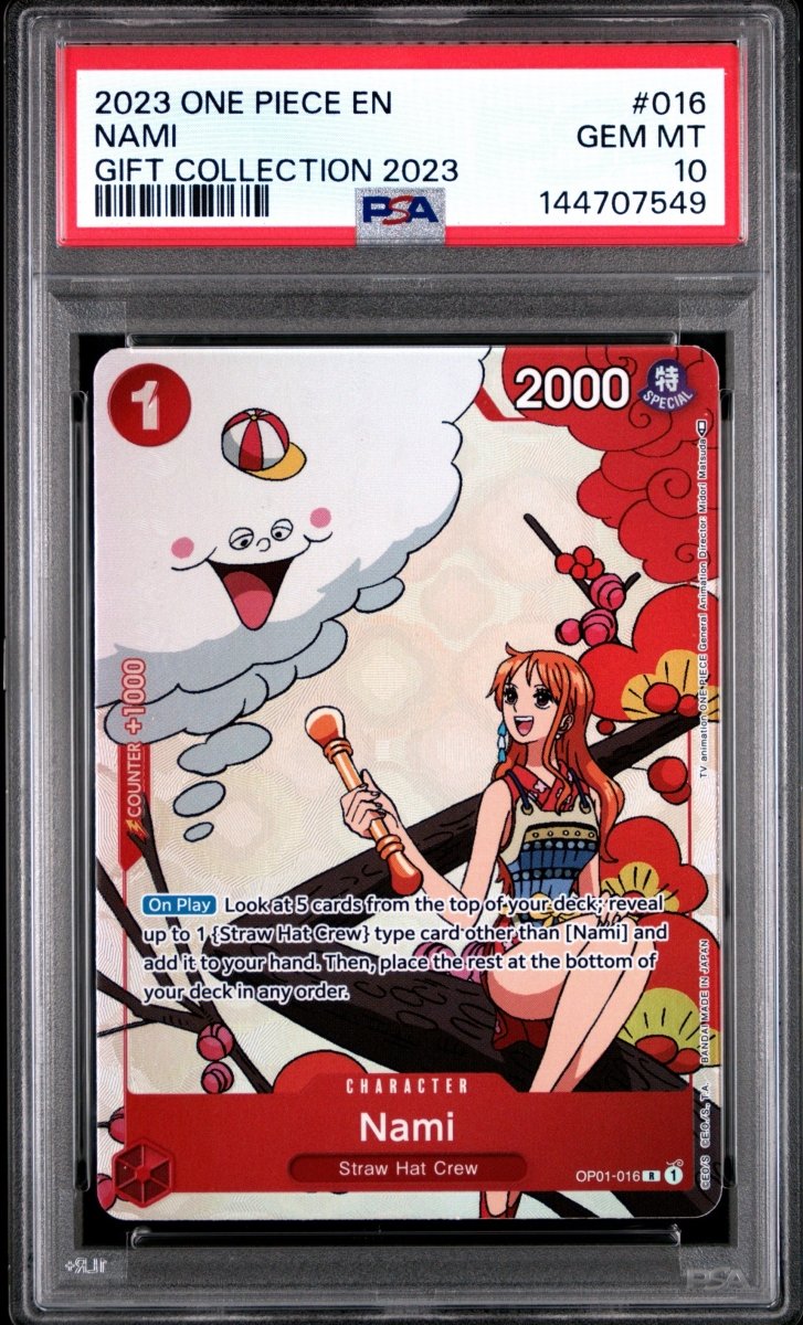 PSA 10 - One Piece - Nami - Gift Collection by TCGDON on MYNTED