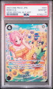 PSA 10 - One Piece - Rebecca - SP - OP06 - JPN by TCGDON on MYNTED