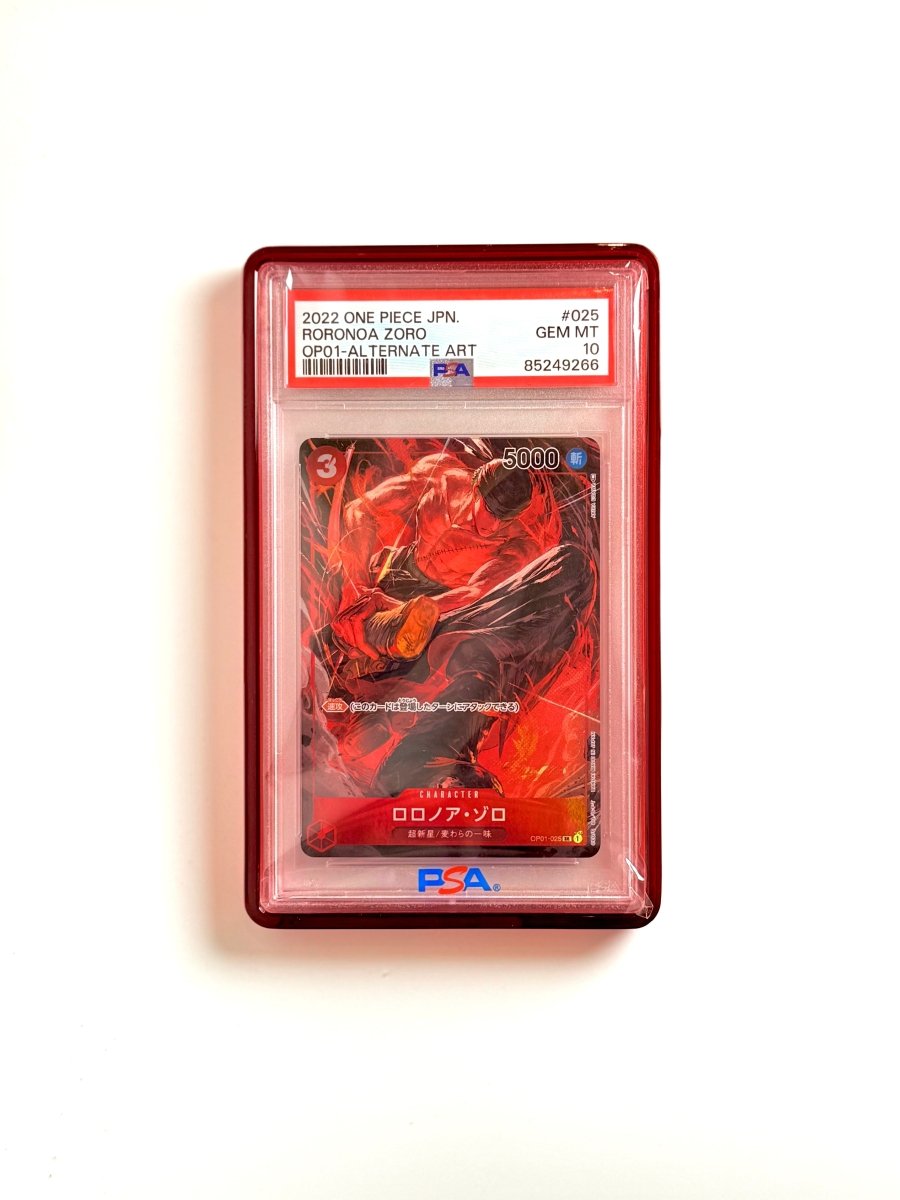 PSA 10 - One Piece - Roronoa Zoro - OP01 - Alt Art - JPN by TCGDON on MYNTED