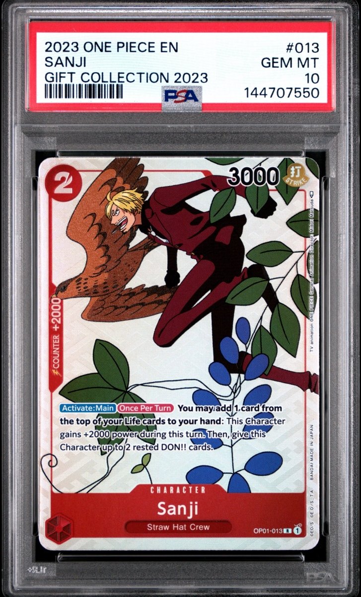 PSA 10 - One Piece - Sanji i - Gift Collection 2023 by TCGDON on MYNTED
