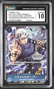 PSA 10 - One Piece - Trafalgar Law - ST03-008 - Championship Set 2022 Promo (JP) by TCGDON on MYNTED