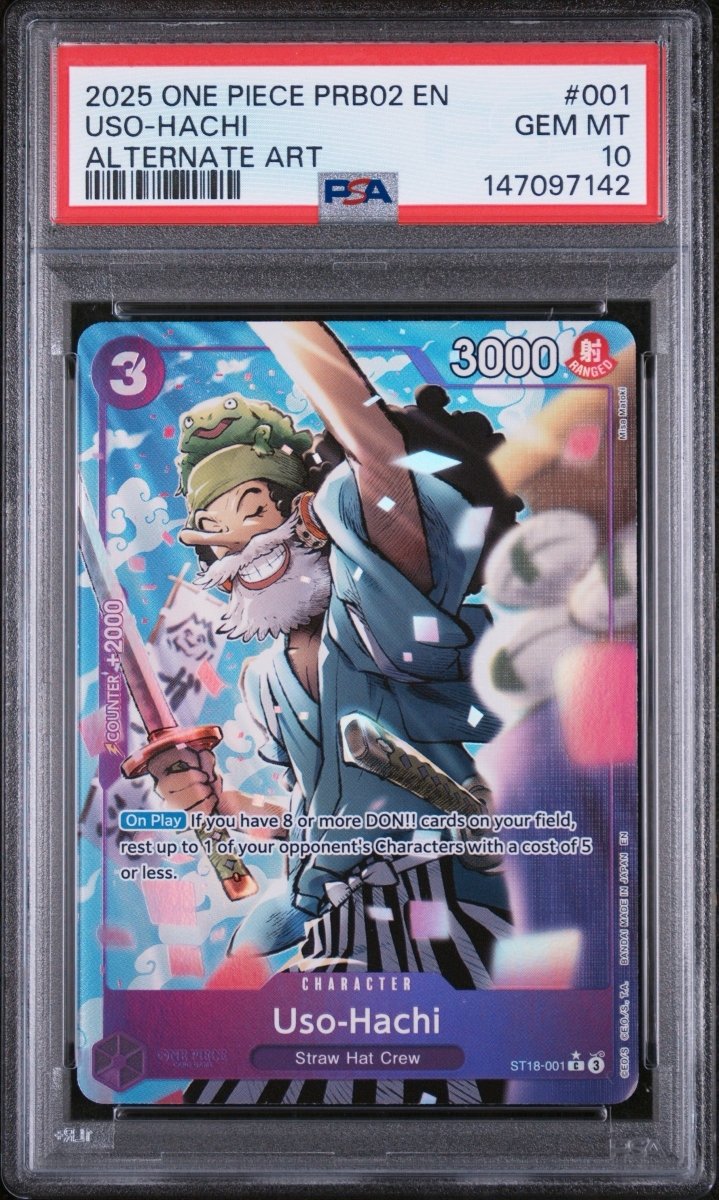 PSA 10 - One Piece - Uso-Hachi - PRB02 by TCGDON on MYNTED