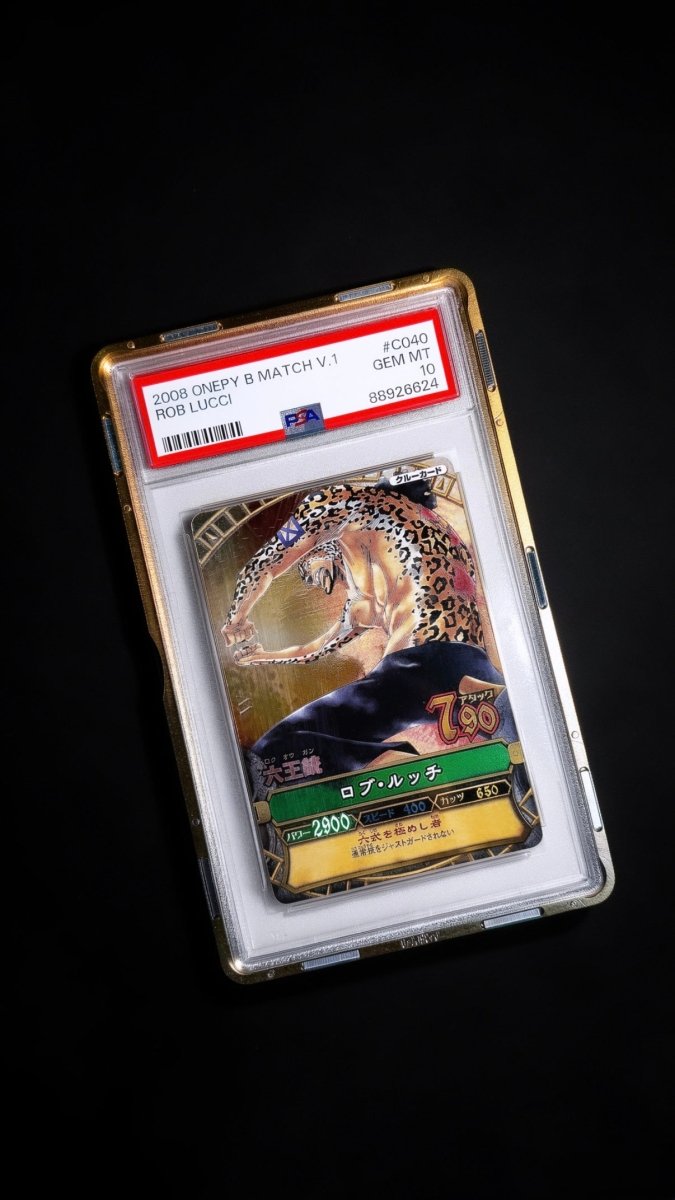 PSA 10 - One Piece Vintage - Rob Lucci - 4 Stars - One Py Berry Match by TCGDON on MYNTED
