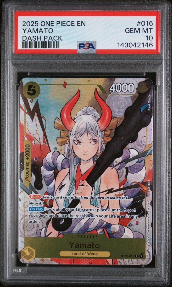 PSA 10 - One Piece - Yamato - Peach Momoko by TCGDON on MYNTED
