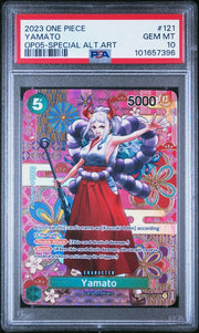 PSA 10 - One Piece - Yamato (SP) - Awakening of the New Era (OP05) by TCGDON on MYNTED