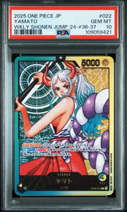 PSA 10 - One Piece - Yamato - Weekly Shonen Jump 24 36 - 27 by TCGDON on MYNTED