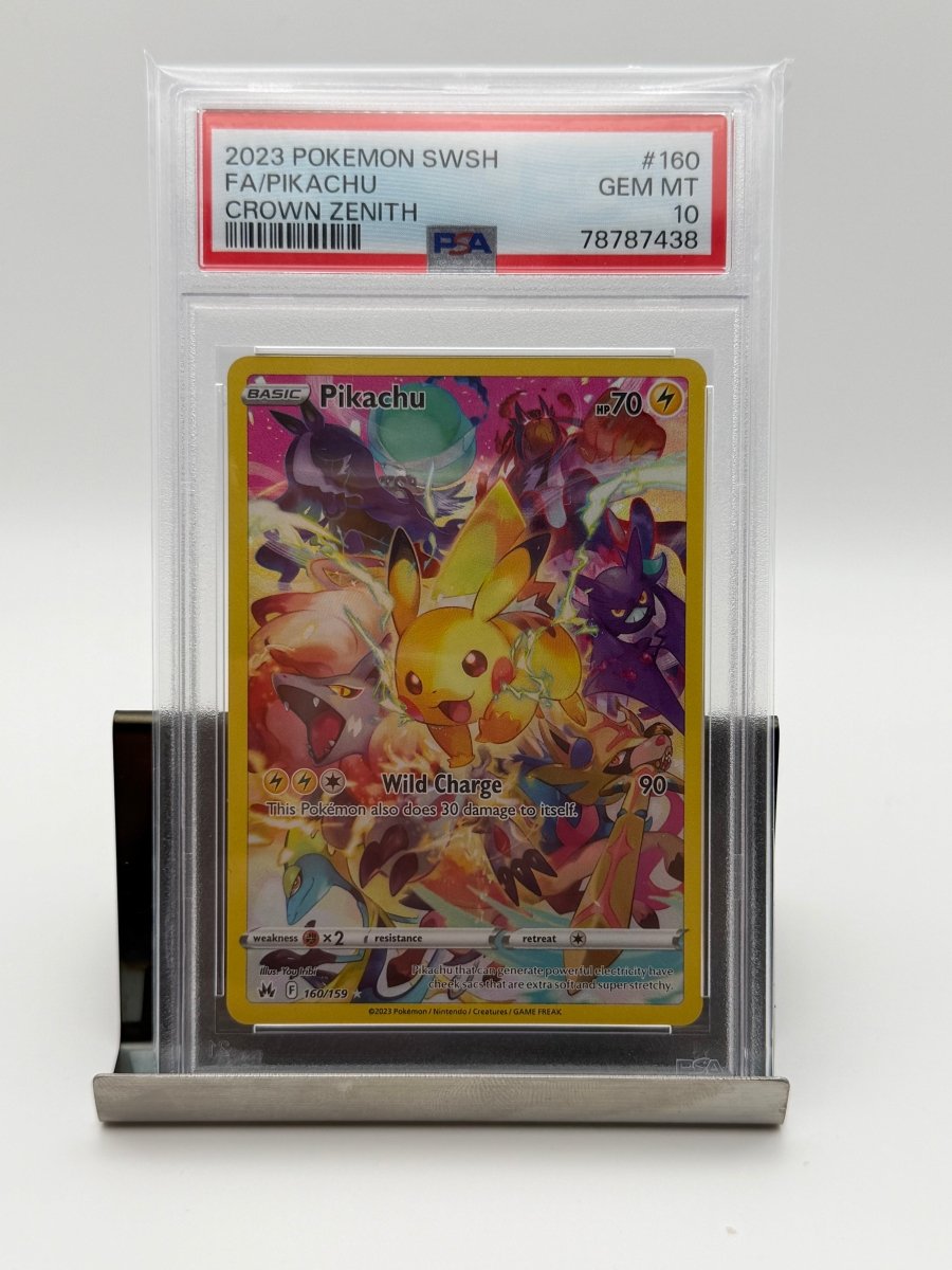 PSA 10 Pokémon Pikachu SWSH 160/159 by Tribe TCG on MYNTED