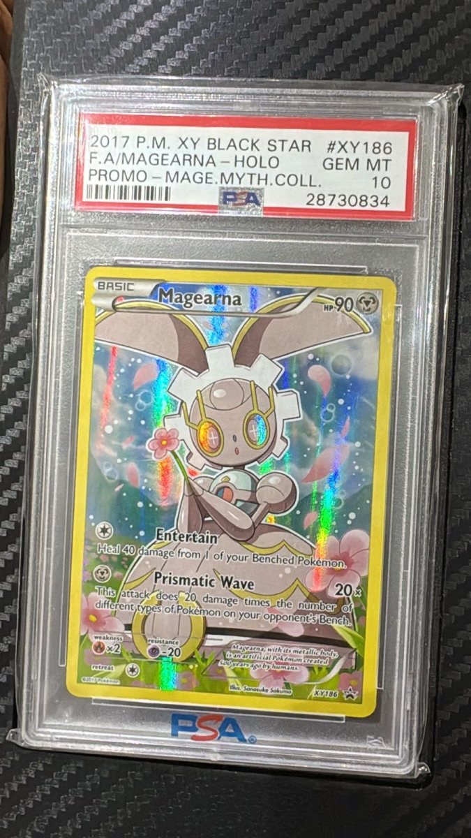 PSA 10 POKEMON XY BLACK STAR PROMO XY186 FA/MAGEARNA - HOLO PROMO - MAGE.MYTH.COLL by Sonys TCG on MYNTED