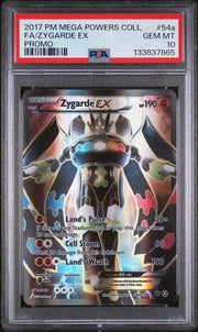 PSA 10 Pokémon Zygarde EX 54a by Schmutzfink TCG on MYNTED