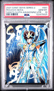 PSA 10 - Saint Seiya - Pegasus Seiya - UTR - Saints Cloth Awakening by TCGDON on MYNTED