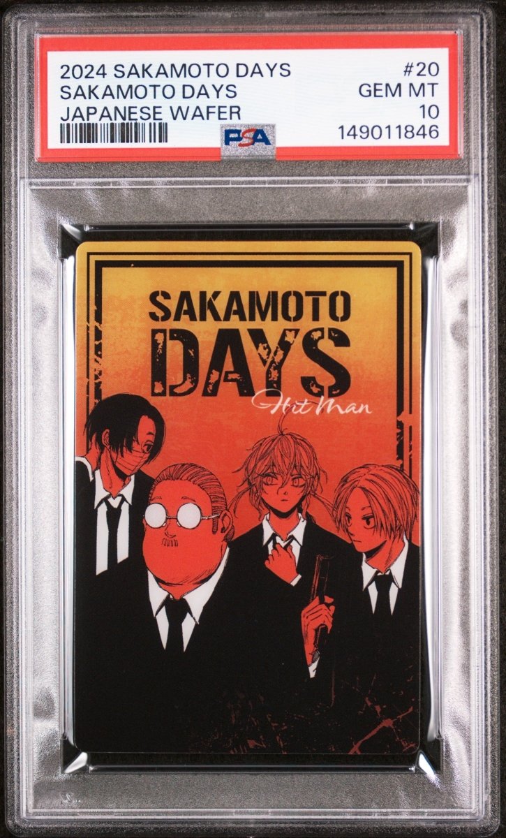 PSA 10 - Sakamoto Days - Sakamoto Days Gang - Japanese Wafer 20 by TCGDON on MYNTED
