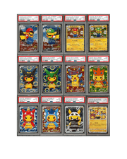 PSA 10 Set - Complete Poncho Pikachu by Ronin Collects on MYNTED