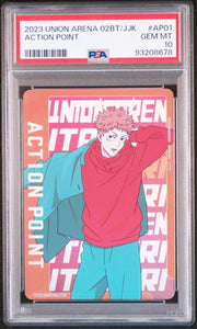 PSA 10 - Union Arena - Jujutsu Kaisen (JJK) - Action Point - Yuji Itadori by TCGDON on MYNTED
