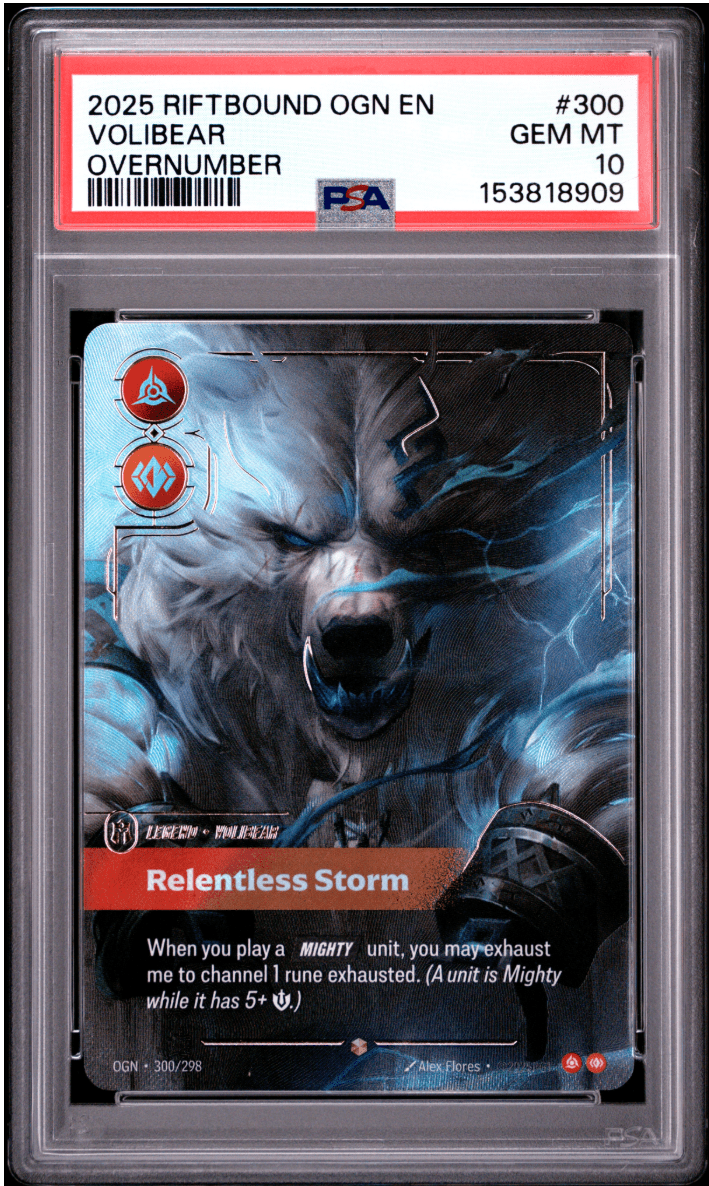 PSA 10 Volibear Overnumbered by KM Collectibles on MYNTED
