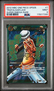 PSA 9 2012 One Piece Trafalgar Law by Luffy Collects on MYNTED
