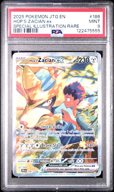 PSA 9 Hop's Zacian ex Special Illustration Rare by Schmutzfink TCG on MYNTED