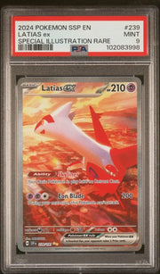 PSA 9 Latias ex Surging Sparks Special Illustration Rare 239/191 by PokeSource on MYNTED