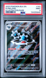PSA 9 MINT - Klinklang - Black Bolt - 141/086 by TBD TCG on MYNTED