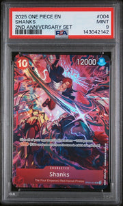 PSA 9 - One Piece - Shanks - 2nd Anniversary Set by TCGDON on MYNTED