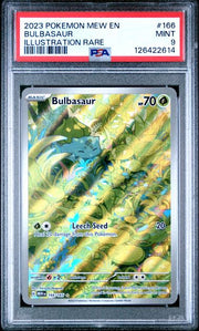 PSA 9 Pokémon - Bulbasaur 166 Illustration Rare by The Archive Stop on MYNTED