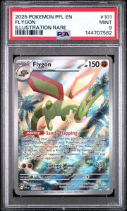 PSA 9 - Pokemon - Flygon - Illustration Rare - PFL by TCGDON on MYNTED