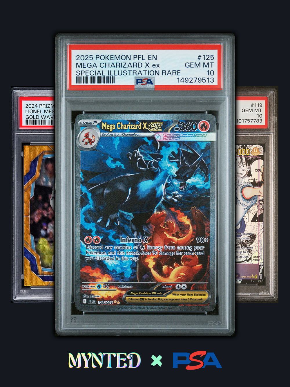 PSA card grading submissions in Dubai for Pokémon TCG and collectible cards