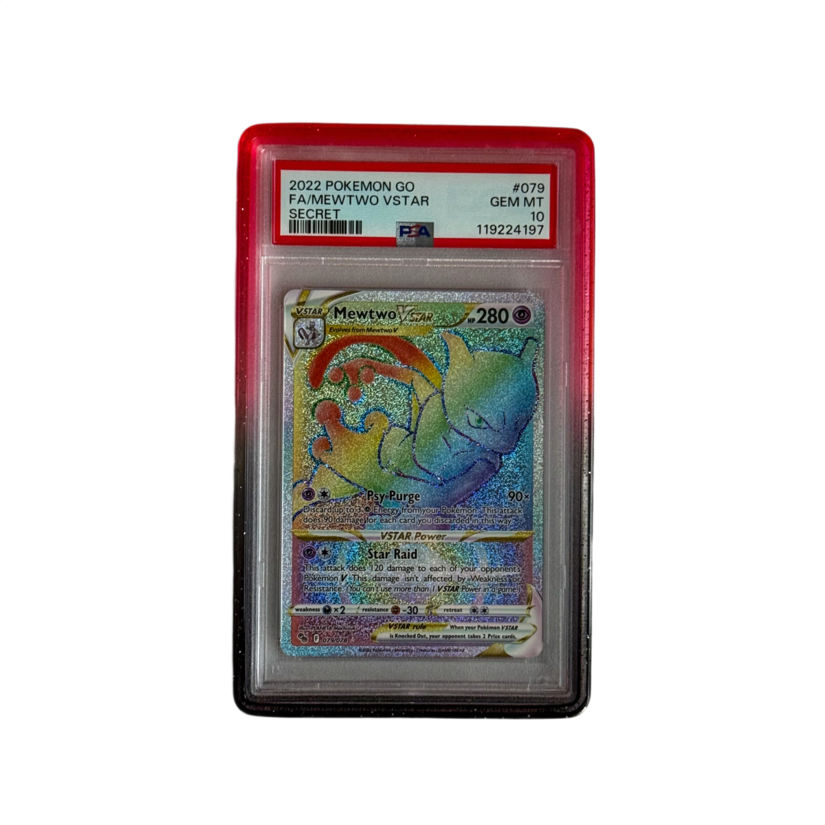 PSA Slab Guard - Neon Fuchsia by Shaibz TCG on MYNTED