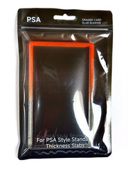 PSA Slab Guard with Clear Back Support - Orange/Clear by TCGDON on MYNTED