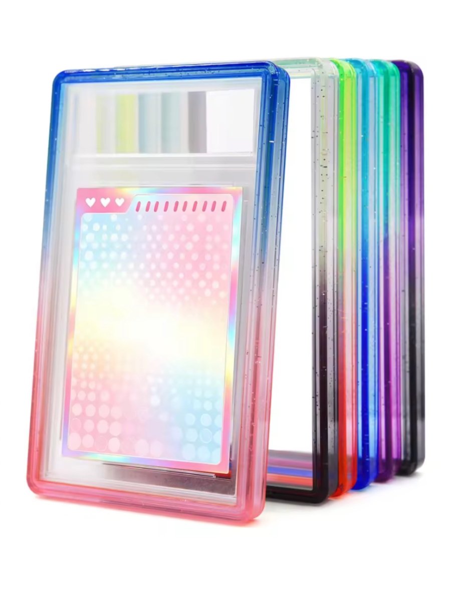 PSA Slab Guard with Clear Back Support - Purple/Black by TCGDON on MYNTED