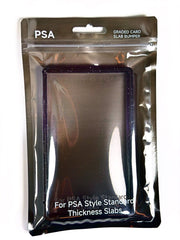 PSA Slab Guard with Clear Back Support - Purple/Black by TCGDON on MYNTED