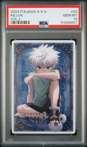 PSA10 - Hunter X Hunter Wafer - Itajaga Vol 2 - Kilua by TCGDON on MYNTED