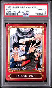 PSA10 - Naruto - 2022 Jump Fair Animate - Jump Fair Selection by TCGDON on MYNTED