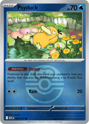 Psyduck - 039/217 - Reverse Holofoil (Love Ball) by The Archive Stop on MYNTED