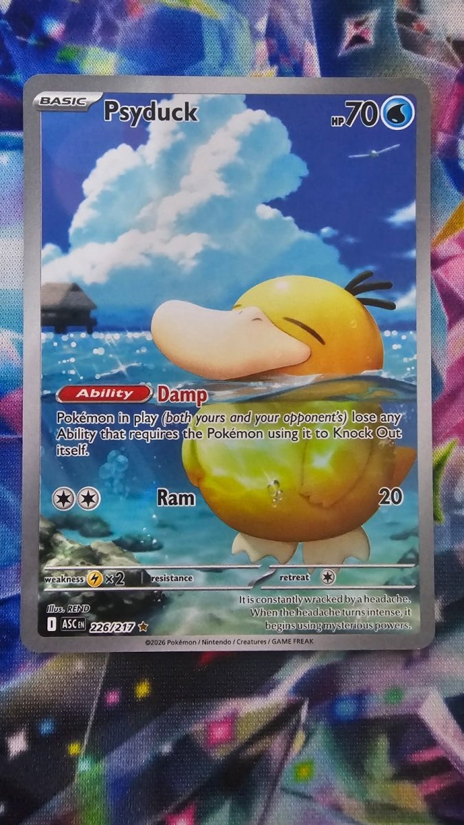 Psyduck 226/217 - Ascended Heroes - Illustration Rare by Light Collectibles on MYNTED