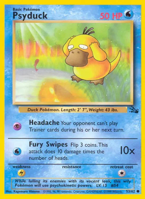 Psyduck - 53/62 by The Archive Stop on MYNTED