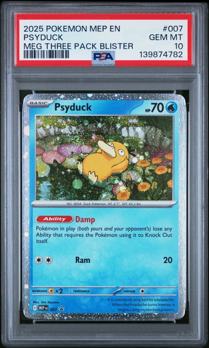 rare psyduck pokemon card Misty's 2025 Japanese Sv9a #071 PSA 10 Yamacardo this item offers a spectacular aesthetic for a gallery Misty's Psyduck Pokemon Cards Price
