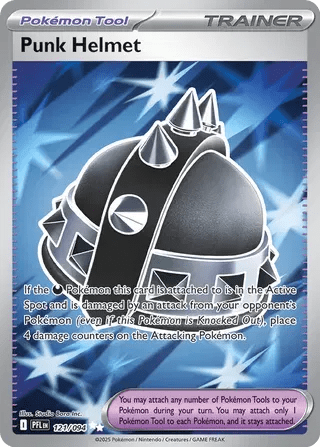 Punk Helmet 121/094 (Phantasmal Flames) by Xenia Cards on MYNTED