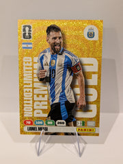 Lionel Messi - Limited Edition Premium Gold - Panini Adrenalyn XL World Cup 2026