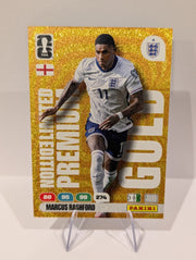 Marcus Rashford - Limited Edition Premium Gold - Panini Adrenalyn XL World Cup 2026