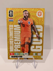 Memphis Depay - Limited Edition Premium Gold - Panini Adrenalyn XL World Cup 2026