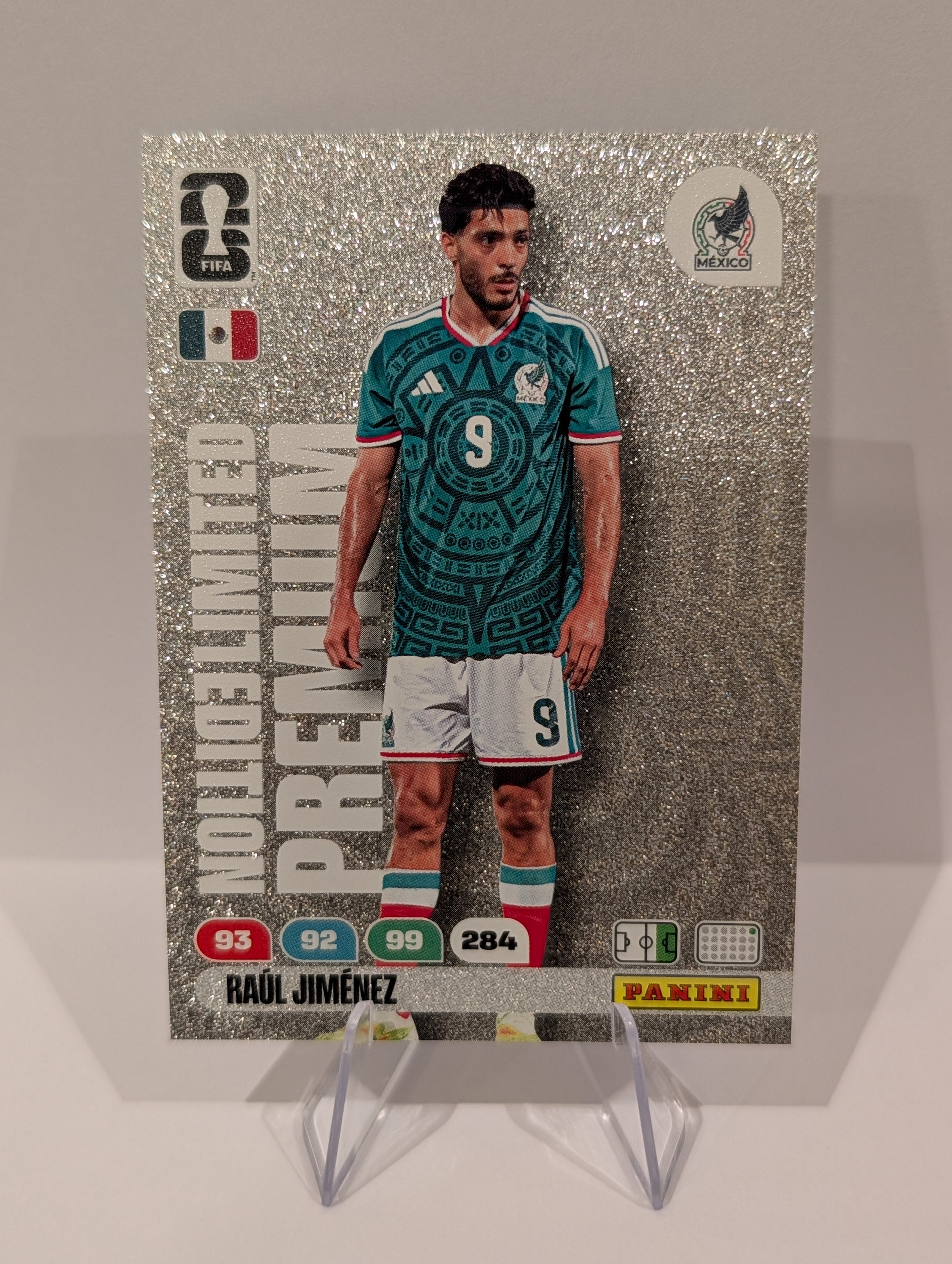 Raul Jimenez - Limited Edition Premium - Panini Adrenalyn XL World Cup 2026