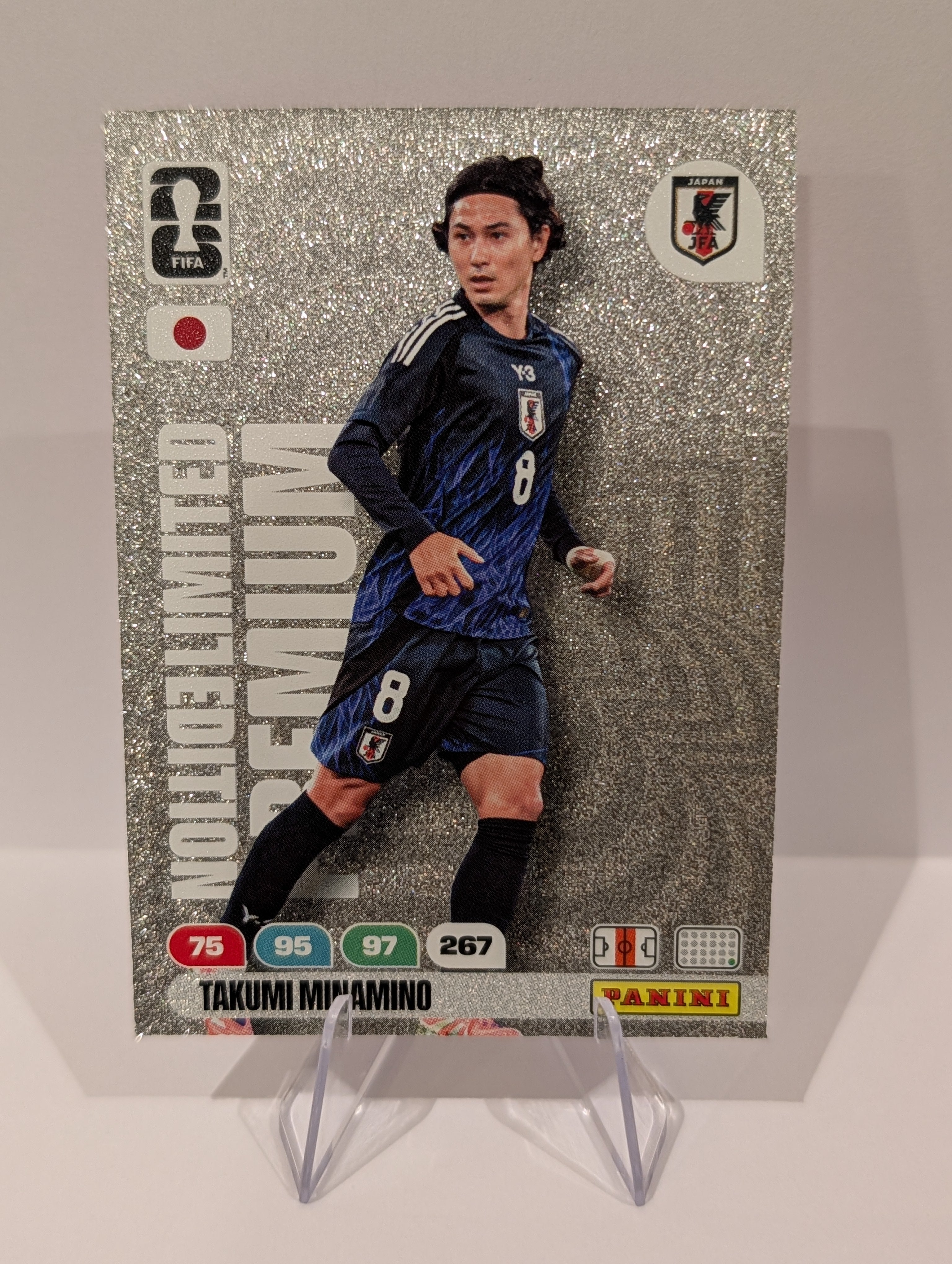 Takumi Minamino - Limited Edition Premium - Panini Adrenalyn XL World Cup 2026