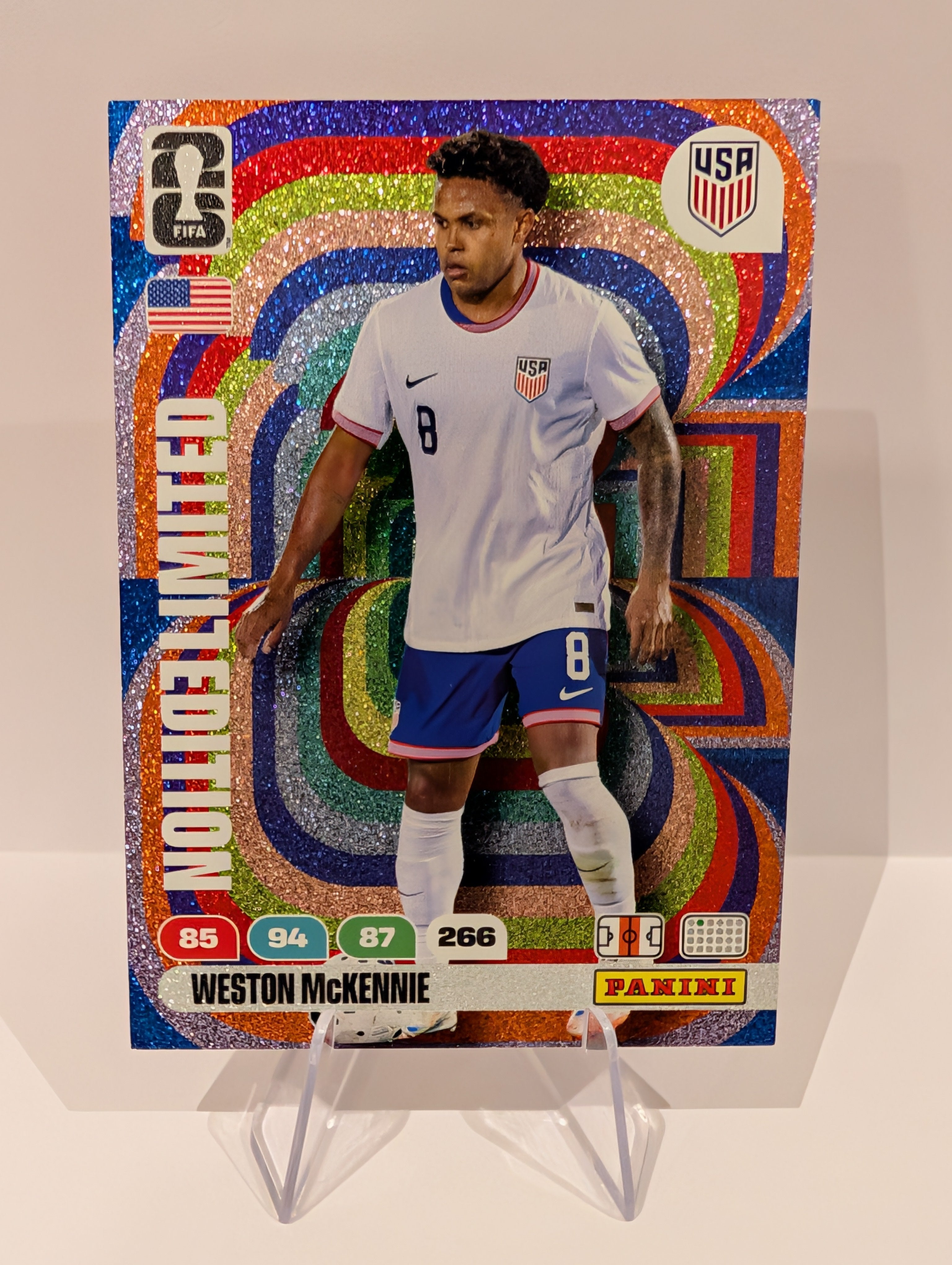 Weston McKennie - Limited Edition - Panini Adrenalyn XL World Cup 2026